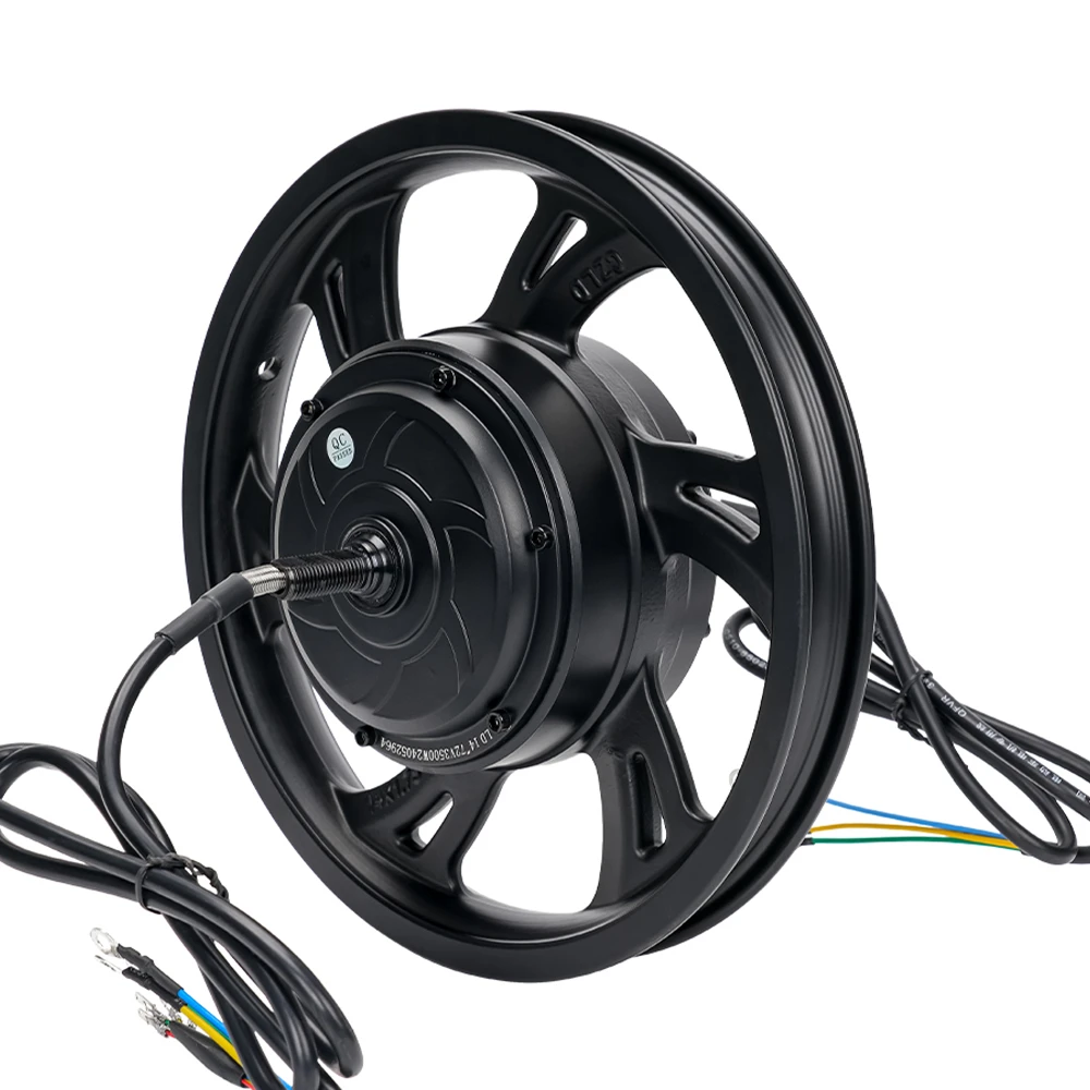 14Inch 1000/2500W 60/72V 80-90Km/h Gearless Hub Motor