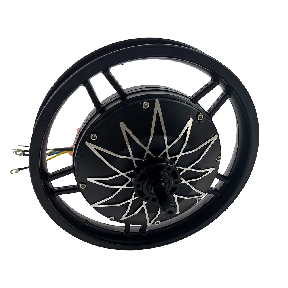 14Inch 1000/5000W 48/72V 60-135Km/h Gearless Hub Motor