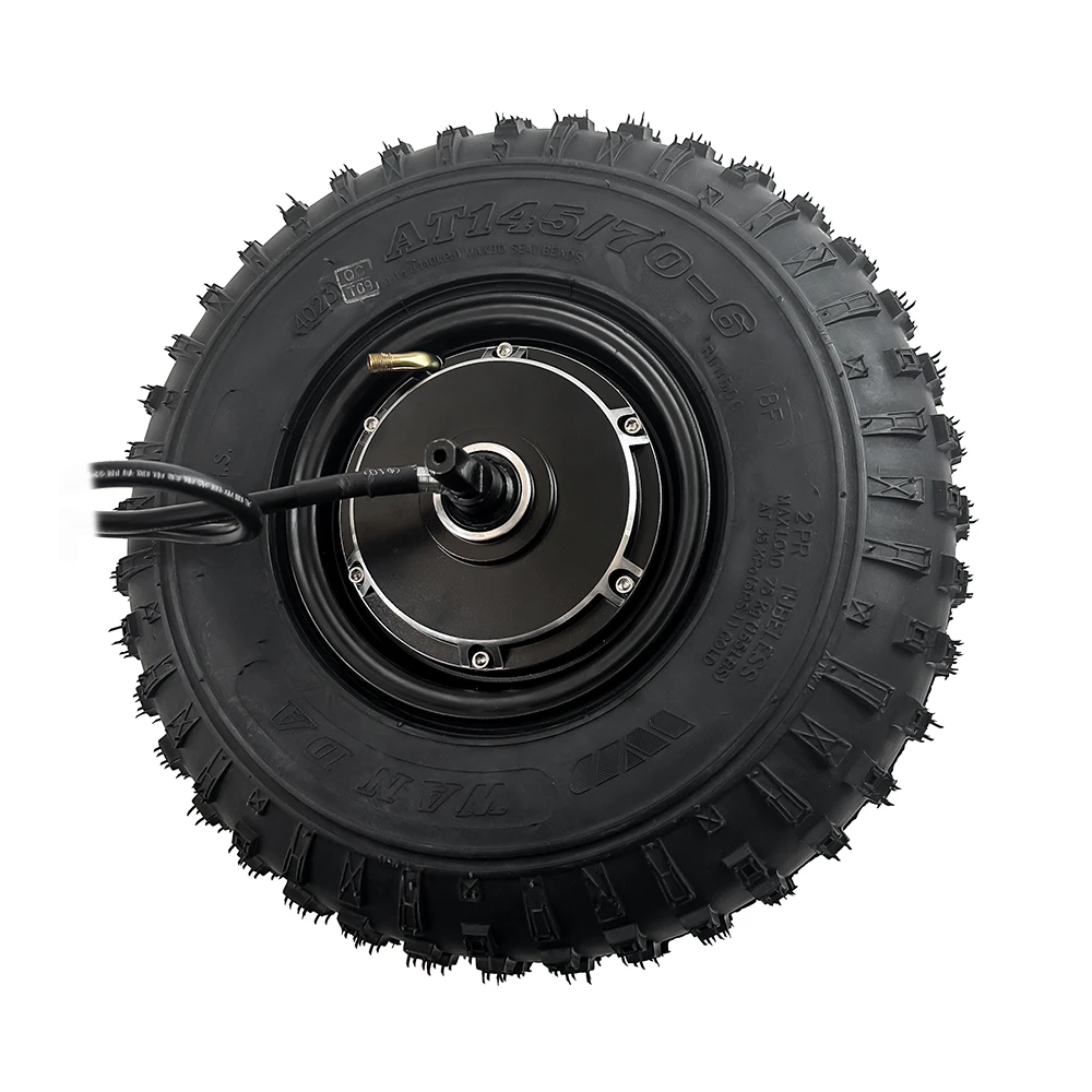 14Inch 48/72/96V 60-130Km/h Gearless Hub Motor