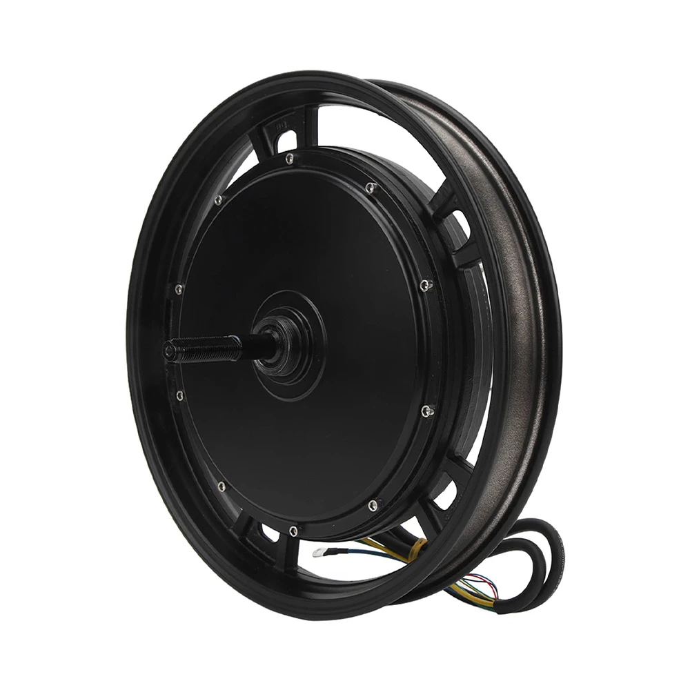 16Inch 4000W 60/120V 120Km/h Gearless Hub Motor