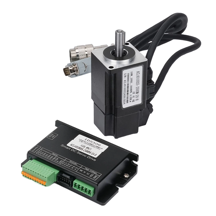 ACL40MM 100W 24V/48V 3000Rpm Dc Servo Motor and Driver