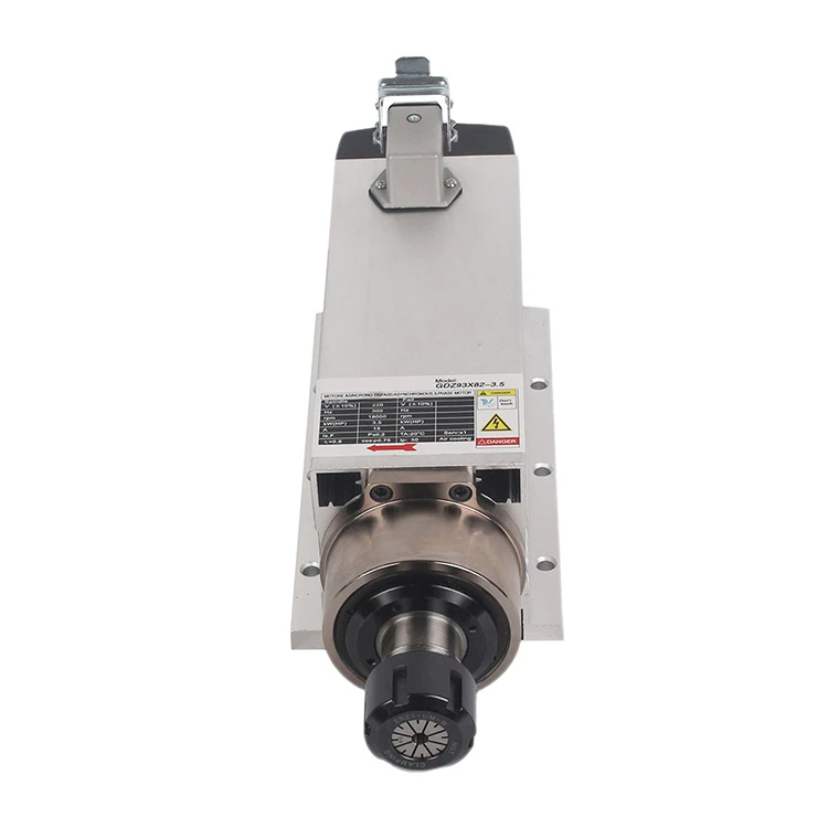 93MM 380V 18000RPM 3500W Air Cooled Spindle Motor